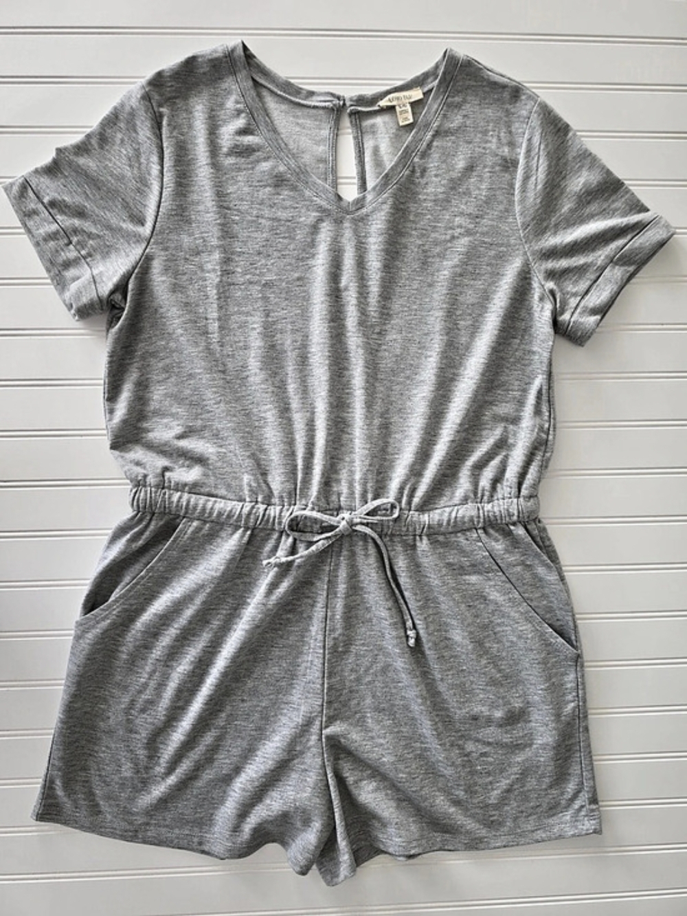 Goodwill Gray Romper Like New